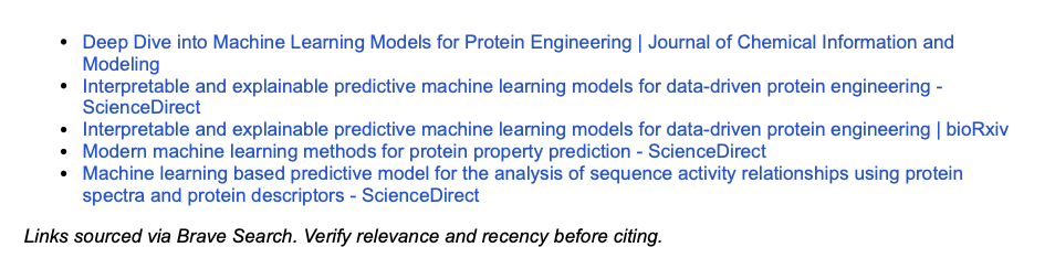 Data analysis output — related literature and resources